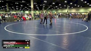 170 lbs Round 1 (8 Team) - Zuhaily Caffery, Charlie`s Angels-GA Blk vs Lana Clayton, Head Hunters