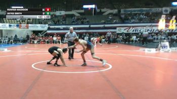 106 lbs Champ Round 1 (16 Team) - Hunter Madison, Orange County vs Jayke Smith, Kings Fork