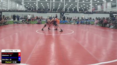170 lbs Ashlee Motes, Oklahoma vs Elizabeth Madison, Ohio Blue