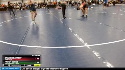 Elite 197 lbs Champ. Round 2 - Sawyer Bartelt, Iowa State vs Ryder Depies, Wisconsin-Eau Claire