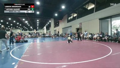 144 lbs Champ. Round 1 - Antonio Daquep, Mustang Wrestling Club vs Landon Ardeneaux, Bishop Wrestling