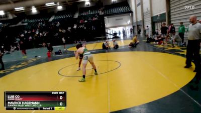 157 lbs 1st Place Match - Luis Co, Chase County vs Mavrick Hagemann, Elkhorn Valley Wrestling Club