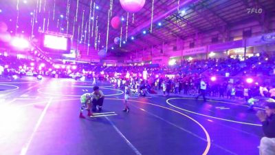 58 lbs Round Of 16 - Kyden McElroy, Garden City Wrestling Club vs Malakai Arguello, Pirate Wrestling