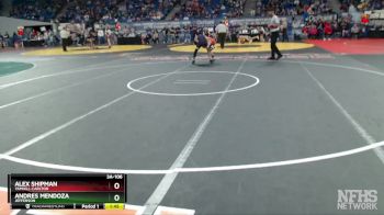 3A-106 lbs Semifinal - Alex Shipman, Yamhill-Carlton vs Andres Mendoza, Jefferson