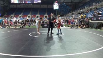 126 lbs Cons 32 #2 - Ethan Aird, Wisconsin vs Scout Santos, Oregon