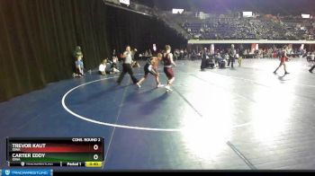 150 lbs Cons. Round 2 - Carter Eddy, Iowa vs Trevor Kaut, Iowa