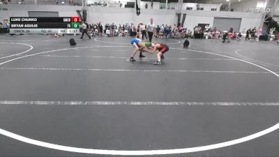 98 lbs Finals (8 Team) - Luke Chunko, Grit Mat Club Red vs Bryan Agulis, Frost Gang