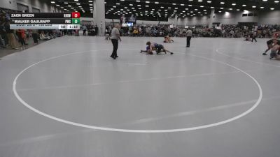 138 lbs Champ. Rd Of 64 - Walker Gaulrapp, Pinnacle Wrestling Club vs Zaen Green, Kearney High School Wrestling