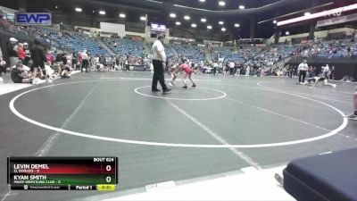 80 lbs Cons. Round 2 - Kyan Smith, Maize Wrestling Club vs Levin Demel, El Dorado