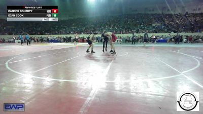 160 lbs Consi Of 64 #2 - Patrick Doherty, Verdigris vs Iziah Cook, Putnam City