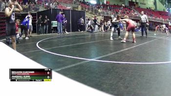 120 lbs Semifinal - Marshall Kumm, WWC Predator Wrestling vs Benjamin Karchner, Brady Youth Wrestling