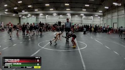 56 lbs Round 4 (8 Team) - Johnny Shubiak, Buxton vs Treyton Giles, Mat Assassins Red