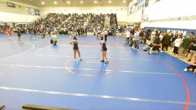 110 lbs Champ. Round 1 - Emma Lopez-Garcia, Villa Park High School vs Ivana Rueda, North Torrance
