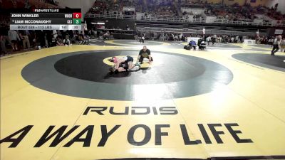 113 lbs Consi Of 16 #2 - John Winkler, Woodberry Forest vs Liam McConaughy, Charlotte Latin School
