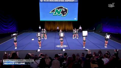 Nichols College [2026 Open Small Coed Semis] 2026 UCA & UDA College Cheerleading and Dance Team National Championship