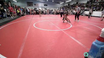 46 lbs Consi Of 4 - Sunni Booth, Sperry Wrestling Club vs Olivia Emmons, Grove Takedown Club