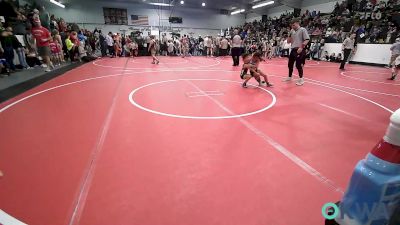 46 lbs Consi Of 4 - Sunni Booth, Sperry Wrestling Club vs Olivia Emmons, Grove Takedown Club
