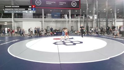 70 lbs Quarters - Tucker Jackson, Contenders Wrestling Academy vs Remington Pierzynowski, Massas Maniacs