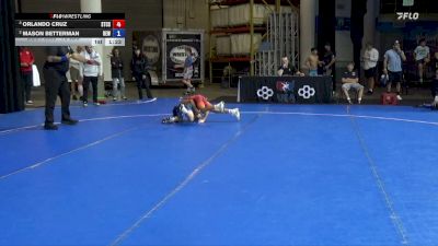 75 lbs Semis - Orlando Cruz, Silvaback Training Center (SBTC) vs Mason Betterman, Betterman Elite Wrestling