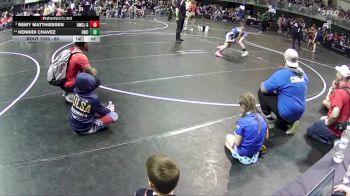 89 lbs Champ. Round 1 - Remy Matthiessen, Hawks Wrestling Club (Lincoln) - Girls vs Kennidi Chavez, Gering Wrestling Club