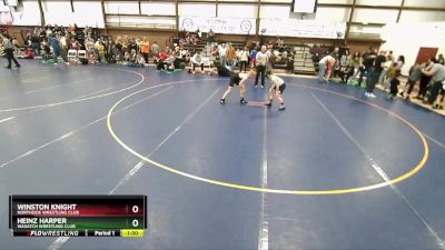 90 lbs Quarterfinal - Winston Knight, Northside Wrestling Club vs Heinz Harper, Wasatch Wrestling Club