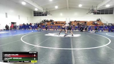 215 lbs Cons. Round 4 - Zachary Sendejas, Righetti vs Jaylen Collins, Camarillo