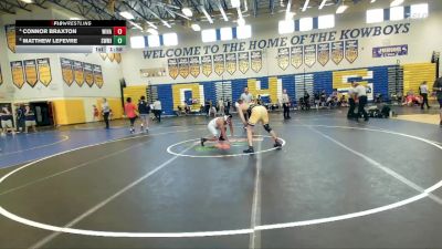 165 Gold Round 1 - Connor Braxton, Winter Haven vs Matthew Lefevre, Southwest Miami