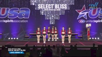SoCal Select All Stars - SoCal Select Bliss [2025 L1 Senior - D2 Day 1] 2025 USA All Star Cheer Super Nationals
