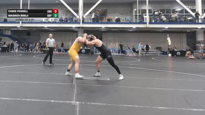 285 lbs Consi Of 8 #1 - Chris Powell, Long Island vs Magnus Bibla, Buffalo