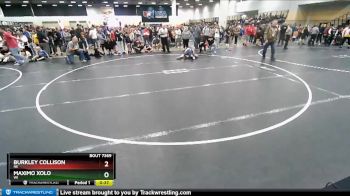 135 lbs Quarterfinal - Burkley Collison, NE vs Maximo Xolo, WI