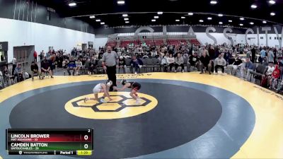 65 lbs Round 1 (8 Team) - Lincoln Brower, Mat Assassins vs Camden Batton, Untouchables