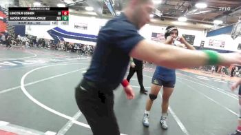 157 lbs Cons. Round 3 - Lincoln Usher, Eleanor Roosevelt vs Jacob Vizcarra-Cruz, JW North