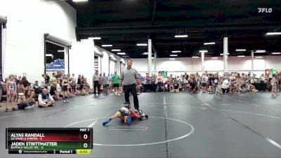 40 lbs Round 4 (6 Team) - Jaden Strittmatter, Buffalo Valley WC vs Alyas Randall, U2 Stars & Stripes