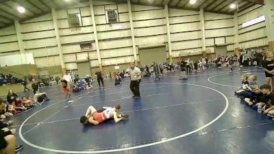 92 lbs Champ Round 1 (16 Team) - Berdji Serrano, Gold Rush Wrestling vs Ezra Turner, Idaho 1