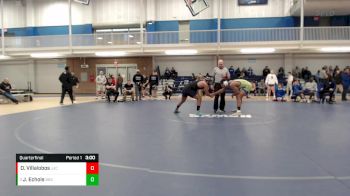 184 lbs Quarterfinal - Jarvis Echols, Bryant And Stratton vs Oscar Villalobos, Joliet Junior College