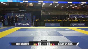Alexandre Papa Manara vs Miguel Costa Campos 2026 Pan Jiu Jitsu IBJJF Championship