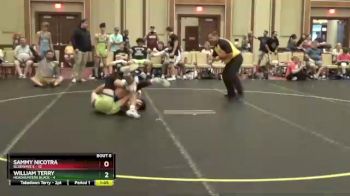 130 lbs Round 3 (6 Team) - William Terry, Headhunters Black vs Sammy Nicotra, BlueWave E