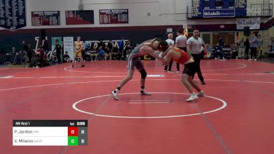 149 lbs Rr Rnd 1 - Patrick Jordon, VMI vs Vincent Milazzo, Sacred Heart