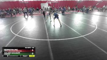 132 lbs 3rd Place Match - Walker Gaulrapp, Minnesota vs Remington Skic, Merrill High School Wrestling
