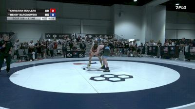 87 kg Champ. Rd Of 16 - Christian Rouleau, Storm/Nyac vs Henry Baronowski, NMU-National Training Center