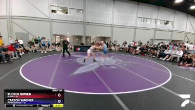 120 lbs Placement Matches (16 Team) - Tucker Bowen, Idaho vs Carson Wagner, Pennsylvania