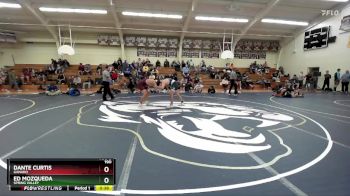 190 lbs Cons. Round 4 - Ed Mozqueda, Spring Valley vs Dante Curtis, Ganado