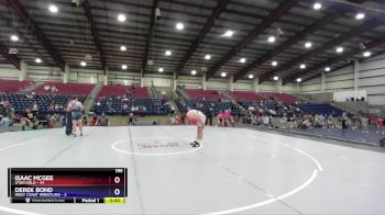 195 lbs Champ Round 1 (16 Team) - Isaac McGee, Utah Gold vs Derek Bond, West Coast Wrestling