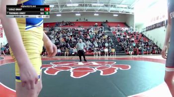 165 lbs Champ. Round 1 - Cole Gnap, Revere vs Thomas Oney, Wooster