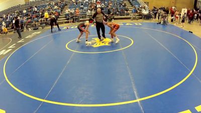 12U Boys - 108 lbs Champ. Round 1 - Davide Keirn, MVKWA Patriot Wrestling Club vs Caden Peters, Derby City Legends - LLC