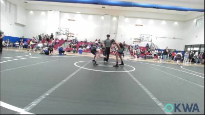 132 lbs Quarterfinal - Laforce Bearbow, Darko Valley Wolf Pack vs Lucas Yates, Newcastle Youth Wrestling