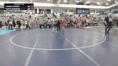 138 lbs Quarters - Tanner Telford, Sanderson Wrestling Academy vs Rayce Schriever, Betterman Elite Wrestling