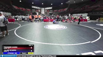 165 lbs Round 3 (8 Team) - Thunder Hazen, MDWA vs Caleb Ocampo, KTWA