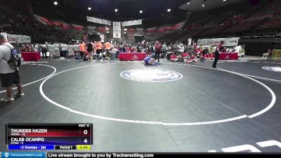 165 lbs Round 3 (8 Team) - Thunder Hazen, MDWA vs Caleb Ocampo, KTWA