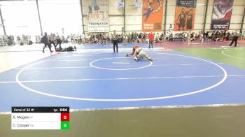 170 lbs Consi Of 32 #1 - Xavier Mcgee, NY vs Connor Cooper, GA